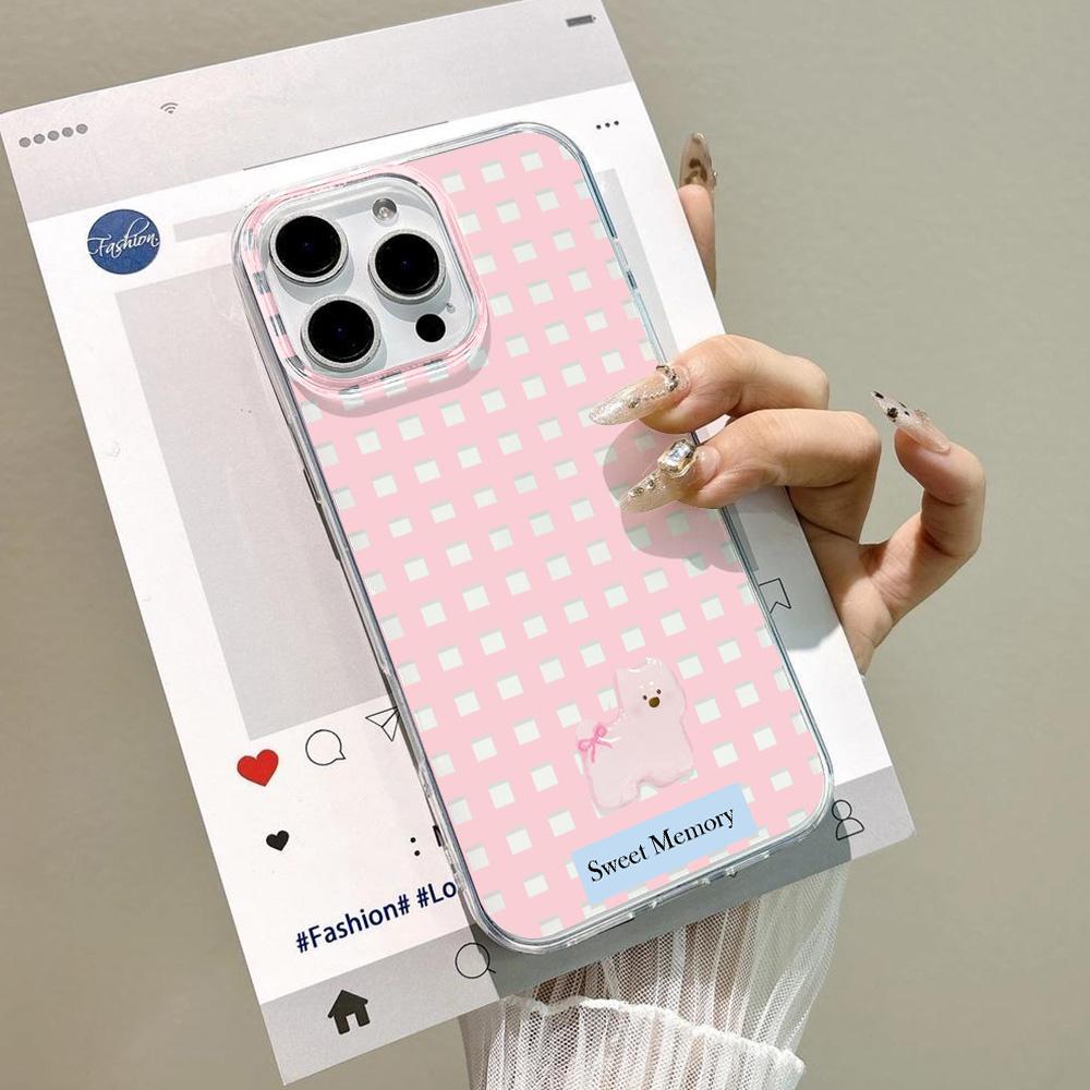 Расписной чехол для телефона для iPhone 12 13 15 16 iPhone 16 12 13 14 15 Pro 14 15 16 Pro Max Полное покрытие Противоударный Защита от отпечатков пальцев Свежий стиль Защитный чехол