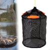 Fishing Basket Cage Foldable Supplies Tackle Holder Accessories Netting Storage Net for