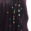 40pcs Dread Locks Dreadlocks Beads Hair Braiding Hair Braid Tubes Hollow Out Hair Ring  Men
