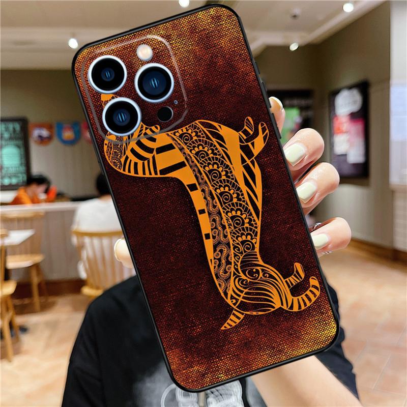 Sausage Dog Dachshund Quotes Case For iPhone 17 15 14 13 12 11 16 Pro Max Mini Plus 16e 17 Air Bumper Cover Accessories