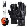 Winter Motorcycle Riding Electric Heating Gloves Warm Gloves USB Charging High Heat 4 Gear Temperature Control Thermal Heating Gloves for Skiing