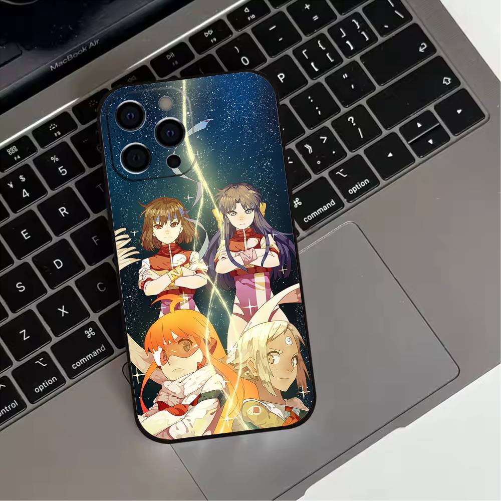 Diebuster Gunbuster Phone Case For iPhone 17,16,15,14,13,12,11 Plus,Pro Max,XS,Soft Silicone Black Cover