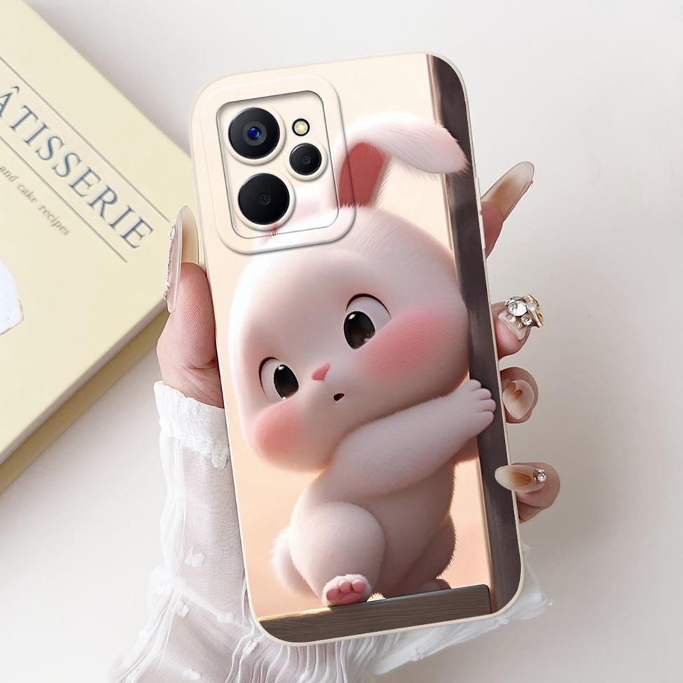 Для Realme 10 5G Китай RMX3663 Чехол Для Realme 10 5G Чехол Силиконовый Роскошный Модный Цветы Кавайный Милый Кот Ударопрочный Чехол для Телефона