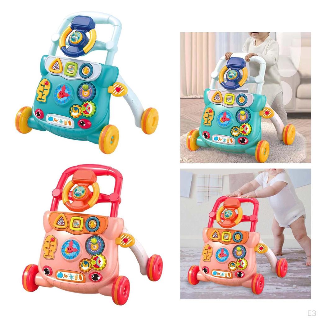 Активная игрушка-ходунки Обучающая и, Толкай, Ходи Центр Музыка для Мальчиков Девочек 6-12