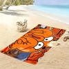 Darwin Watterson Print Beach Towel, Large Soft Quick Dry Towel for Beach Camping Swimming