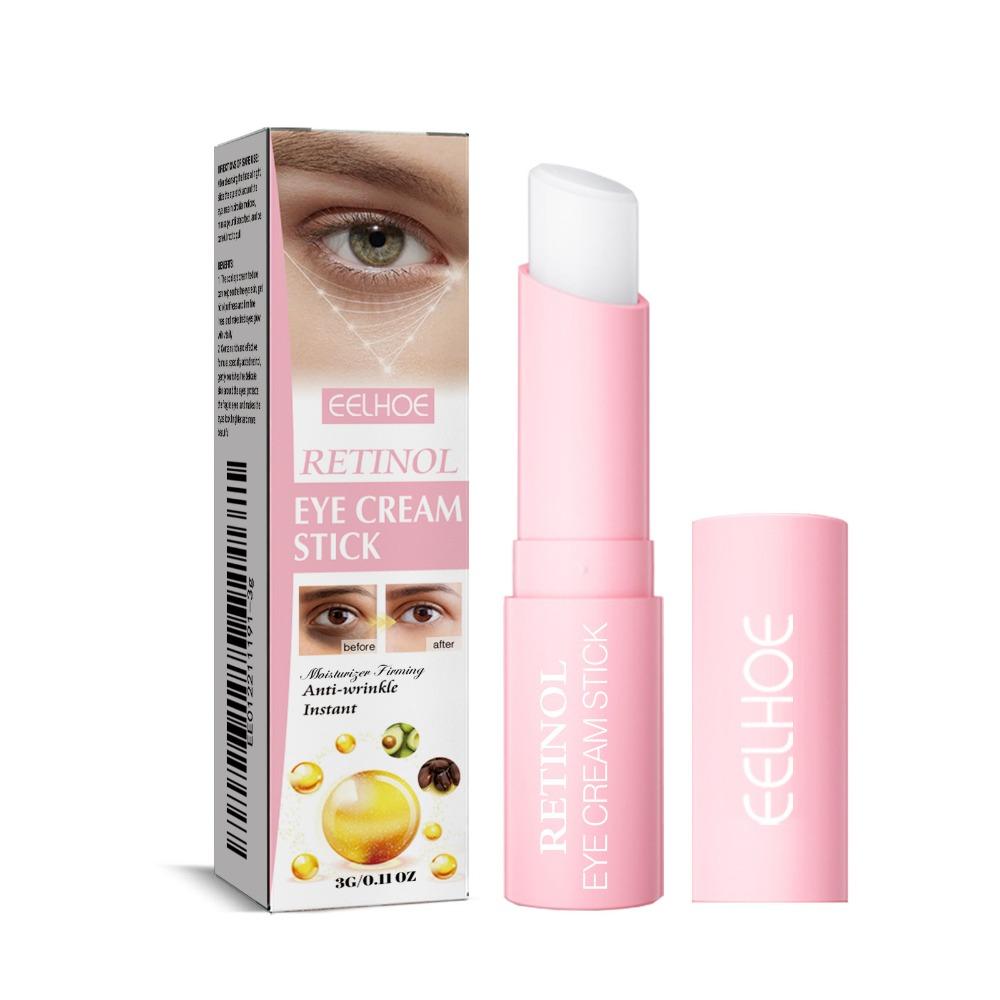 Retinol Anti-aging Eye Cream Stick, Moisturizing and Firming Eye Skin, Improving Fine Lines, Crow's Feet and Dark Circles