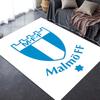 Новый ковер Malmö FF 2025 для гостиной, спальни, дома, украшение дивана, нескользящий коврик для игр детей