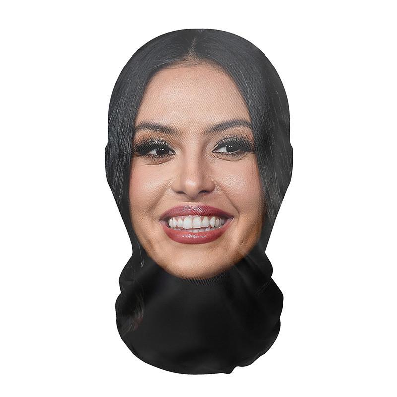 Unique Skull Head Full Face Mask Stylish Mesh Design Party Costume Accessory For Halloween And Christmas Celebrations
