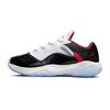 Кроссовки Air 11 CMFT Low GS белые черные университетские красные детские CZ0907-160
