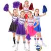 Kids Girls Cheerleaders Cheerleading Football Baby Dress Children Christmas New Year Halloween Cosplay Costumes Performance Role Play Outfit