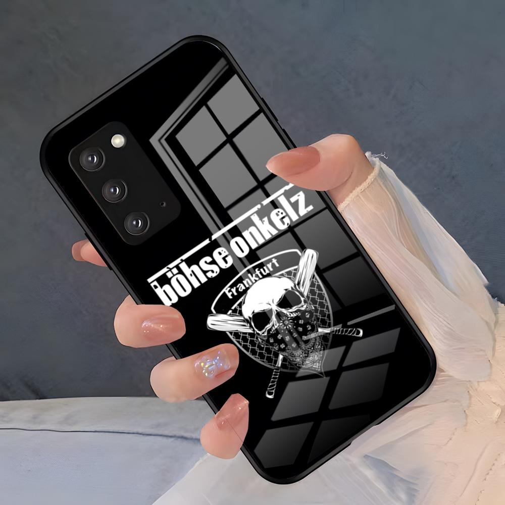 Чехол для телефона B-Bohse Onkelz Band для Samsung A25 A13 A33 5G A54 A36 A35 A56 A52 A14 Ударопрочный стеклянный чехол