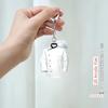 2D Flat White Chef Acrylic Key Ring Design with Black Apron & Hat Details, Durable Acrylic Keychain for Bags, Car Keys, Holiday & Party Gifts