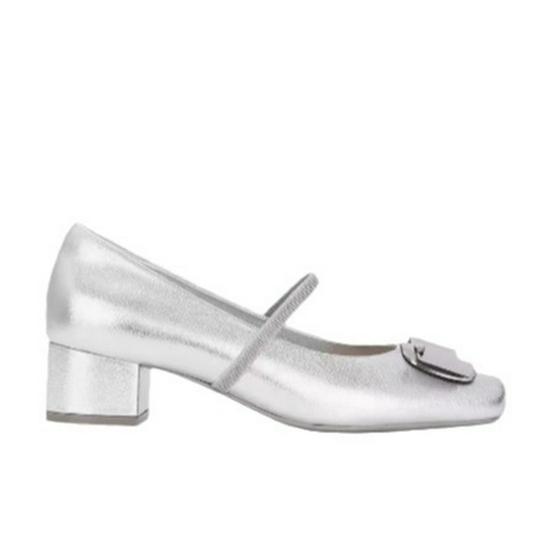 Весна 2025 Кожаные балетки Мэри Джейн с бантом и квадратным носком