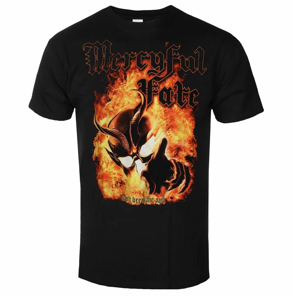 2025 Mercyful Fate Graphic Cotton Shirt Unisex Men Women Summer Short Sleeve Fashion Brand Luxury Casual Vintage Retro Daily Tee
