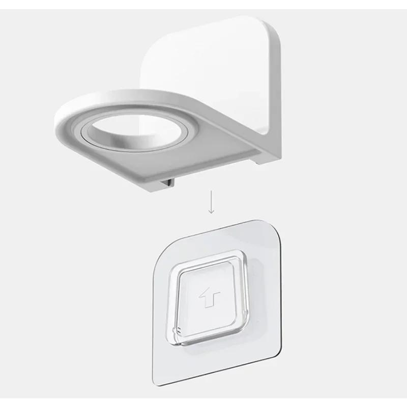 1/2pcs Wall Mounted Dispenser Bottle Holder Adhesive Shampoo Lotion Hand Soap Bottle Hanger Bathroom Storage Rack