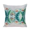KOKO MAISON INC Tropical Garden Polystain Cushion Cover | Flap Closure | Digital Printed