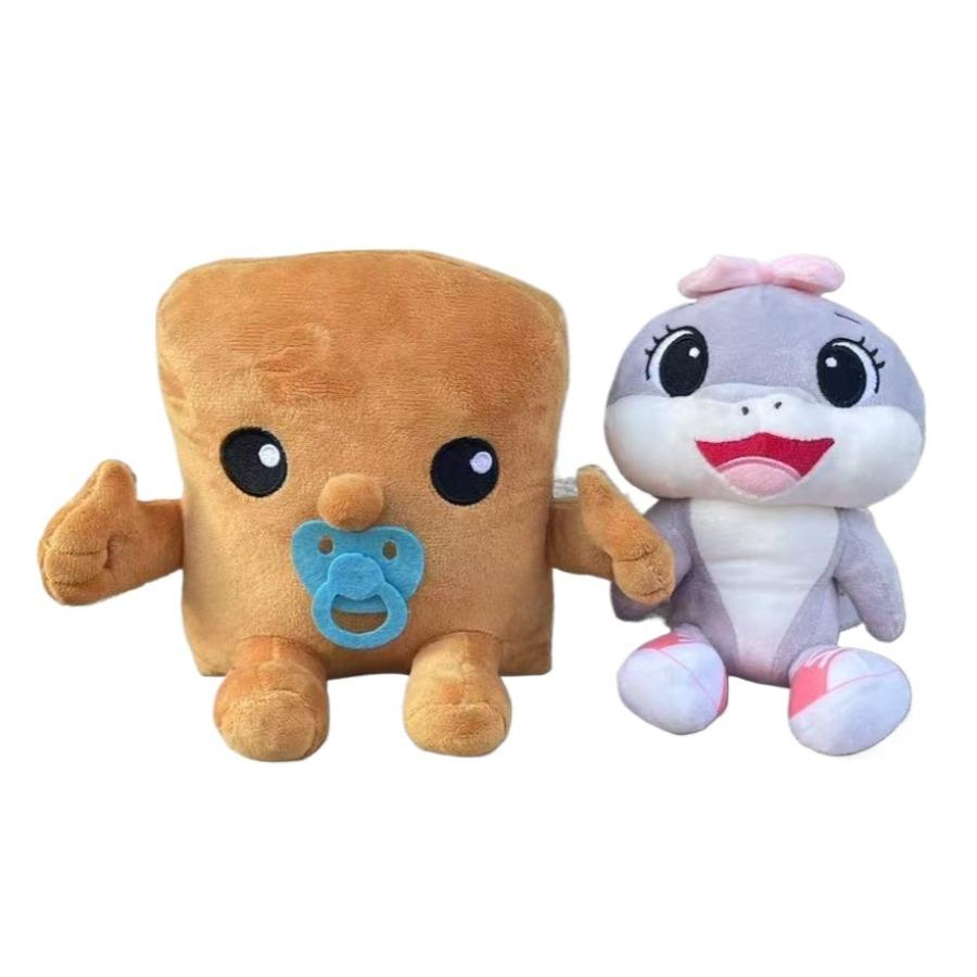 Кавайная акула Плюшевые куклы Итальянский Мозголом Плюшевая игрушка Милая Телалаэро Телала Набитая плюшевая игрушка Акула Мягкие Аниме куклы Подарок на день рождения