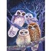 DIY Owl 5D Diamond Painting Full Round Drill Animal Diamond Embroidery Cross Stitch Mosaic Resin Crafts Kit Wall Art Home Decor