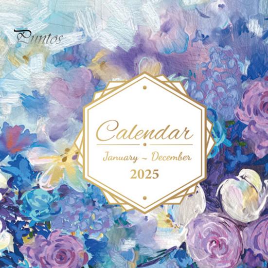 2025 Desk Calendar 12 Months Standing Flip Calendar Desktop Stand Up Calendar Daily Life Planner Organizer for Office Kitchen Classroom