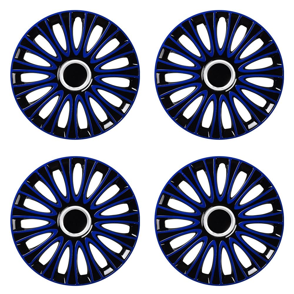 4pcs/set 14 Inch Car Wheel Hubcap Covers for Iron Rims Wieldoppen Car Wheel Hubs Trim Cover Wheel Cover ABS Plastic Silver Black