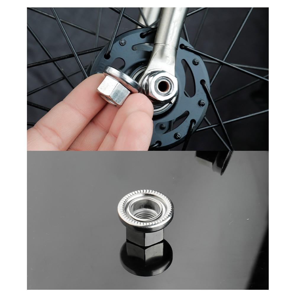 20G Bikes Crew Nut 2PCS Темно-серебристый винт абсолютно новый