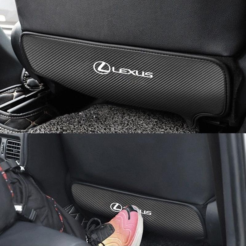 Car Seat Back Anti Kick Pad Protect Cover Mat For Lexus Fsport RX330 IS250 Ct200h ES300h RX350 IS300h NX300h RX400h Accessories ABD1