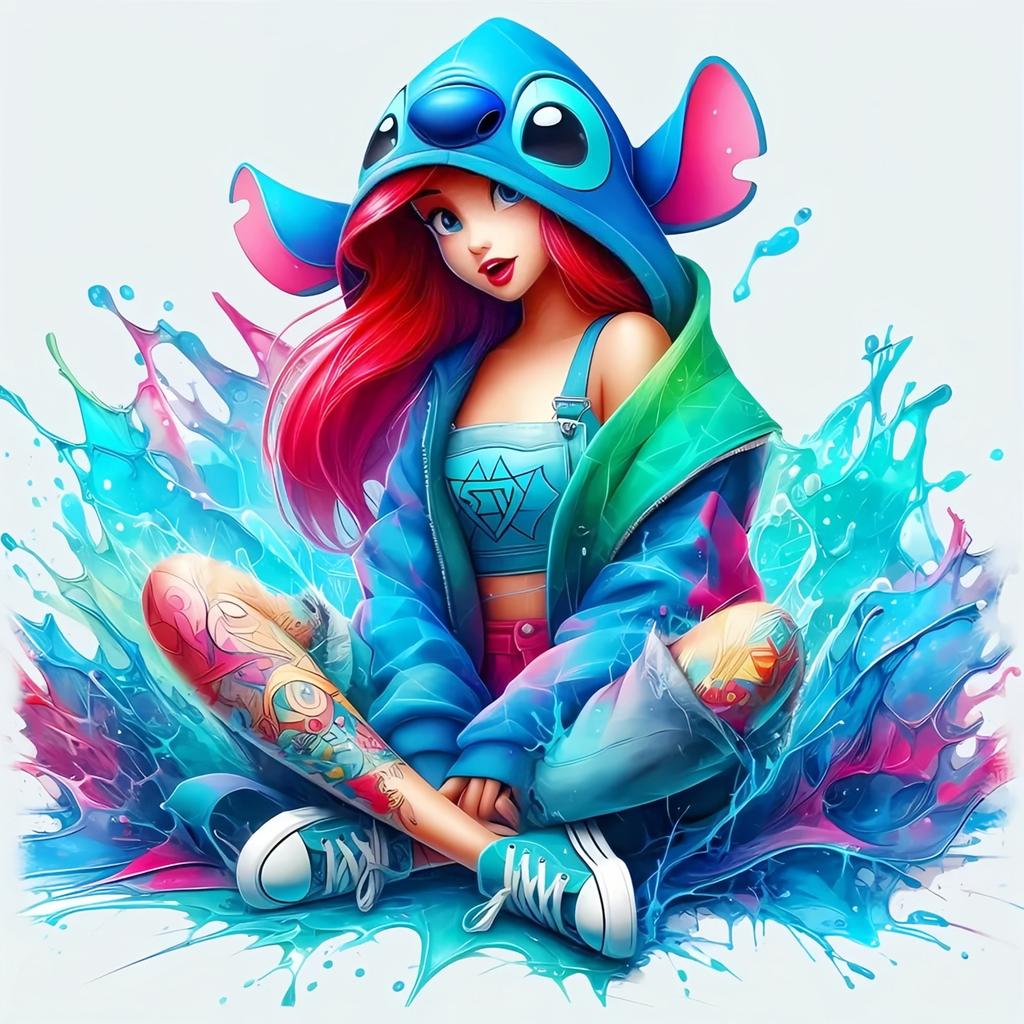 Алмазная вышивка «Фея Динь-Динь» Картина «Малефисента» Картина «Кошмар перед Рождеством» Мозаика Настенный декор