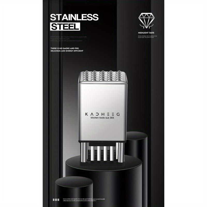 1pc, Premium 304 Stainless Steel Meat Tenderizer Needle For Home Kitchen - Ideal For Steak Chop, Kitchen Utensils, Kitchen Supplies