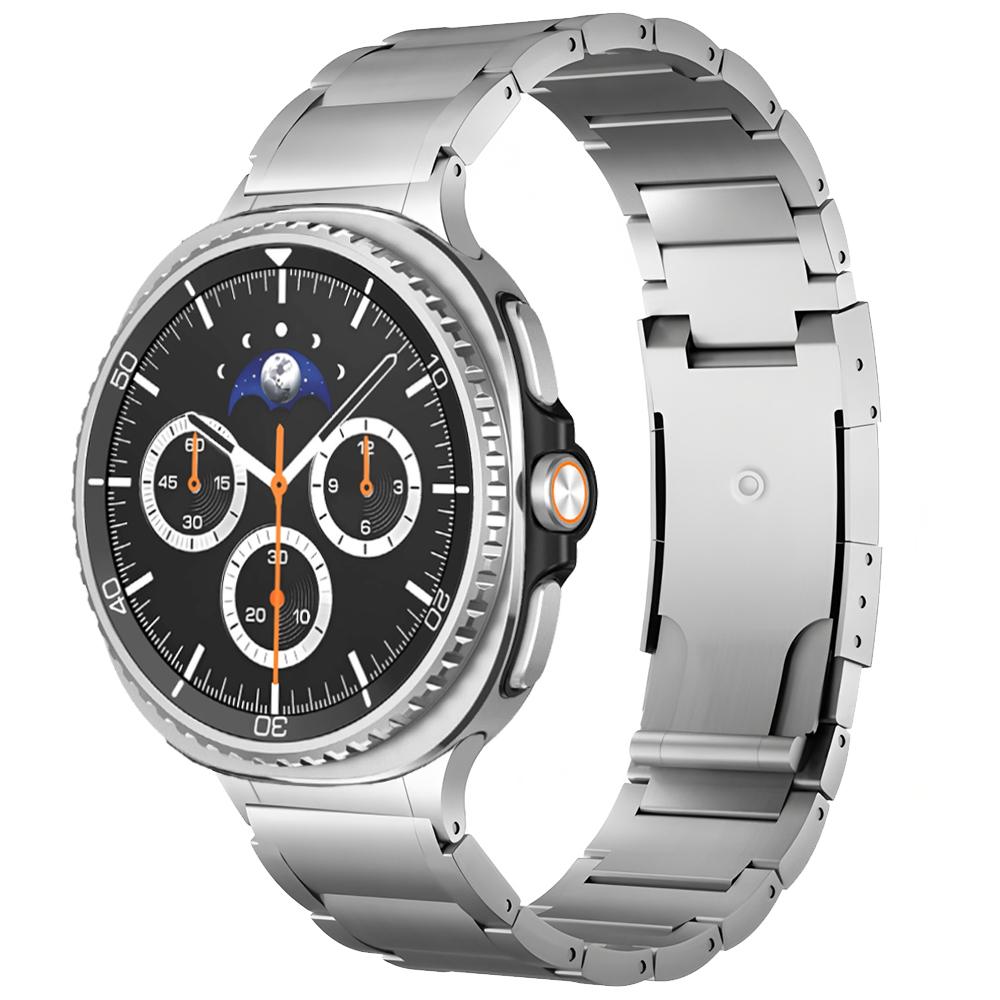 Титановый ремешок без зазоров для Samsung Galaxy Watch 8 Classic 46 мм/Watch8 44 мм 40 мм Металлический браслет Запасные аксессуары