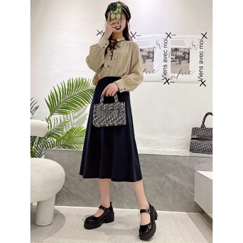 Обувь Туфли на платформе Женские туфли на каблуке в японском стиле Винтажные туфли-лодочки для женщин Студенческая женская обувь