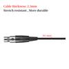Professional Black Headset Microphone For Sennheiser Shure AKG Bodypack 3.5mm Lock 4 pin 3pin Condenser Headworn Mic Thick Cable