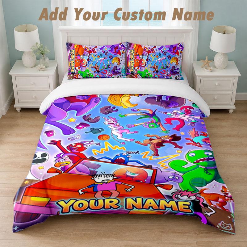 Bedding Set 1 Duvet Cover 2 Pillowcases Garten of Banban Print Soft Bed Linen Bedroom Decor