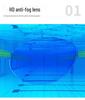 Силиконовые детские водонепроницаемые очки для плавания с высоким разрешением и защитой от запотевания