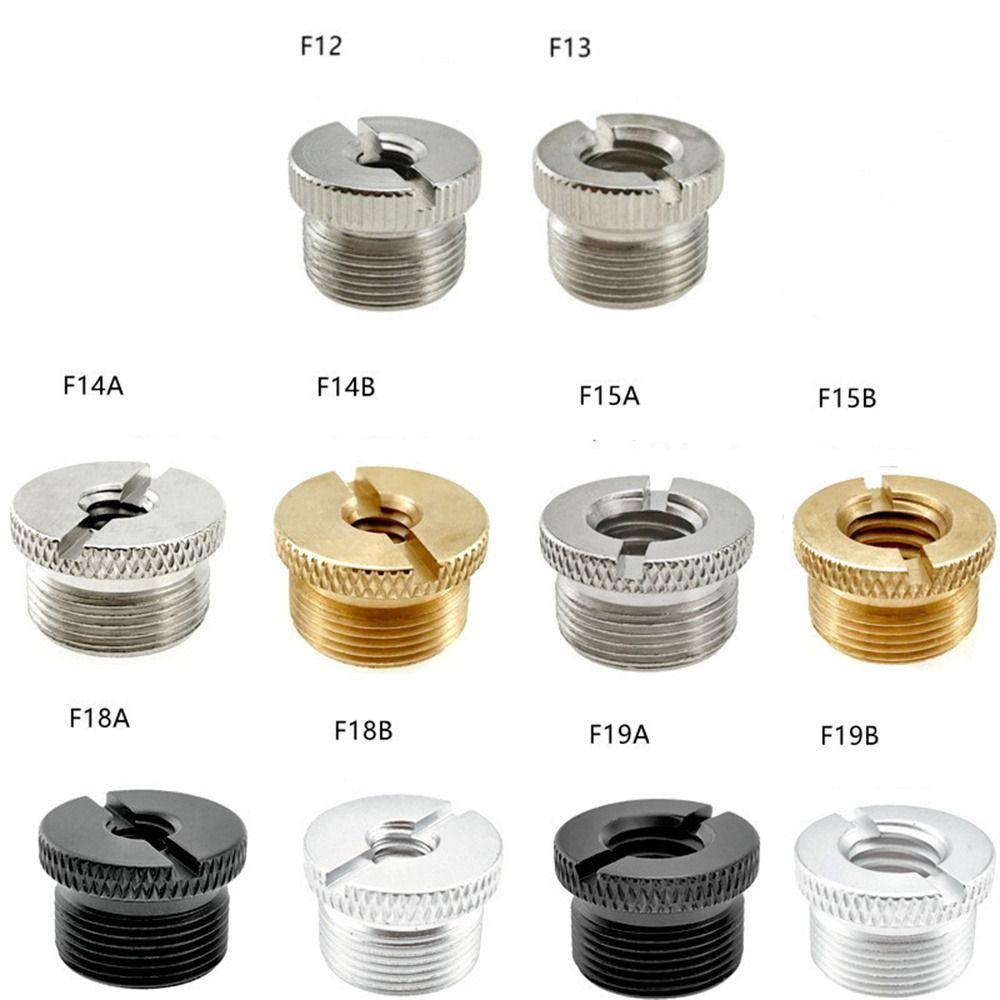 Адаптер штатива Крепление микрофона Винты-переходники Винт Гайка Адаптер стойки для микрофона Фотография