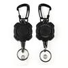 Anti-theft Retractable Keychain Retractable Hook Keychain Stainless Steel Rope Keyholder Keyring Accessories 80cm