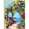 Antique Canvas - SEG - French Riviera - 45x60cm - Printed - Made In France