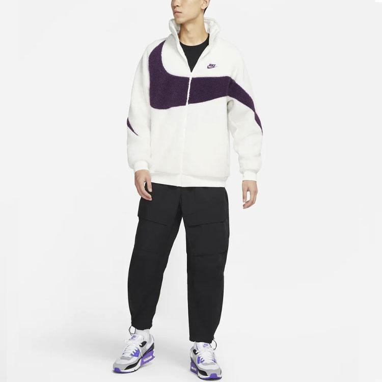 Nike Мужские бархатные куртки Парусный белый водолазка Умеренный DH2474-156