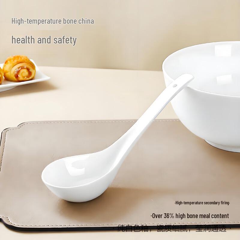 Керамические и костяного фарфора ложки Sky Top Pure White