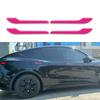 Для Tesla model 3 model Y-образный противоцарапинный автомобильный светоотражающая наклейка General Motors Ручка двери автомобиля 3D гелевая наклейка противоцарапинная