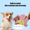 Мягкая игрушка для собак в виде животного Интерактивная неразрушимая игрушка для собак Мягкие игрушки Жесткая жевательная игрушка