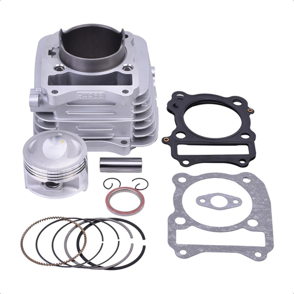 66mm 11211-42A50-0F0 Motorcycle Cylinder Head Overhaul Mat Piston Rings Gasket Kit 11211-13G50-0F0 for Suzuki DR200SE DR200S