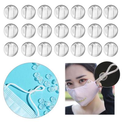 Эластичная лента Шапка Аксессуары Кулиска Кнопка Плоская Спиральная Пряжка Регулируемые Бусины Пряжки для Маски