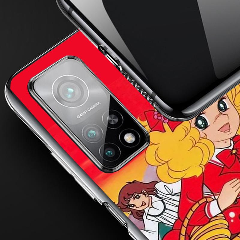 Candy 90s Anime Cover Phone Case For Xiaomi Redmi Note 15 14 13 12 11 10 Pro Plus 14S 12S 11S 11T 11E 10S Soft Fundas Shell Redm