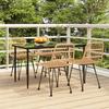 3157875 vidaXL Garden Dining Set 5 Pcs Wicker