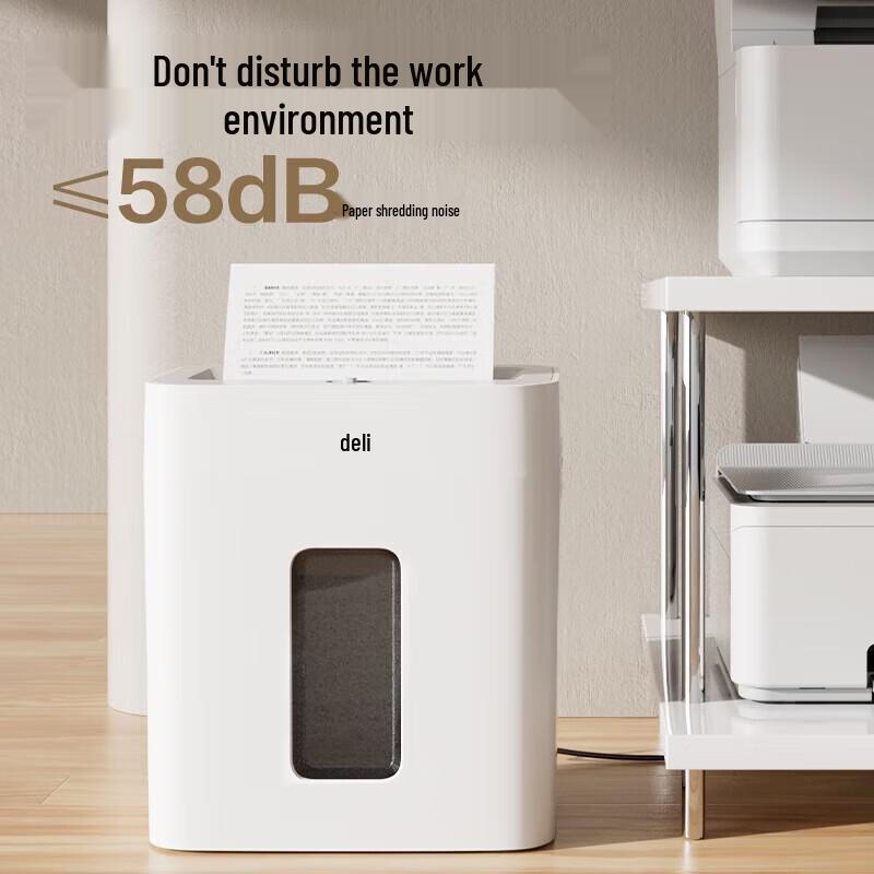 Deli GA230 Mini Paper Shredder CN plug (adapter included)