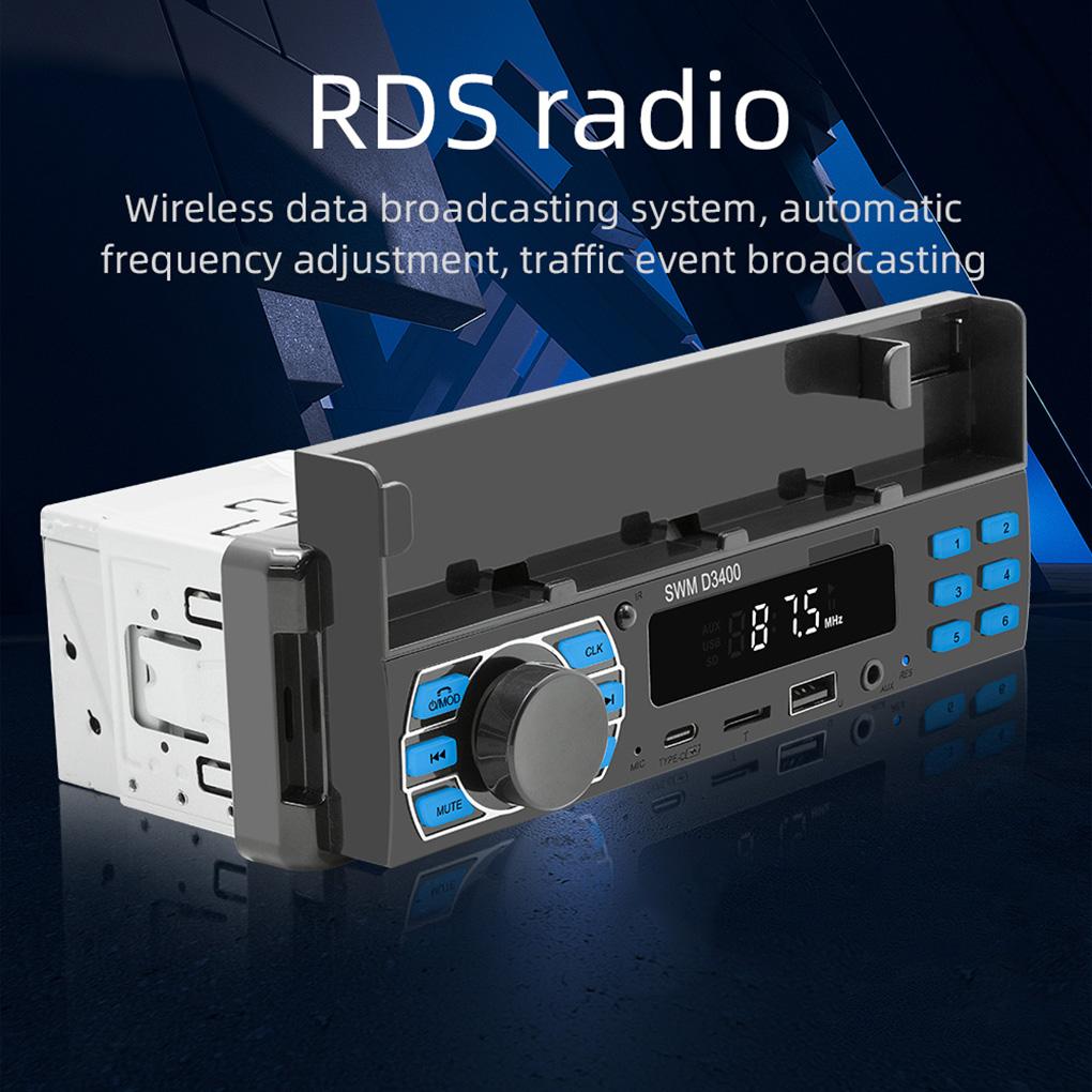 Автомобильный радиоприемник 1 Din MP3-плеер USB Universal Audio Systems Stereo Tuner