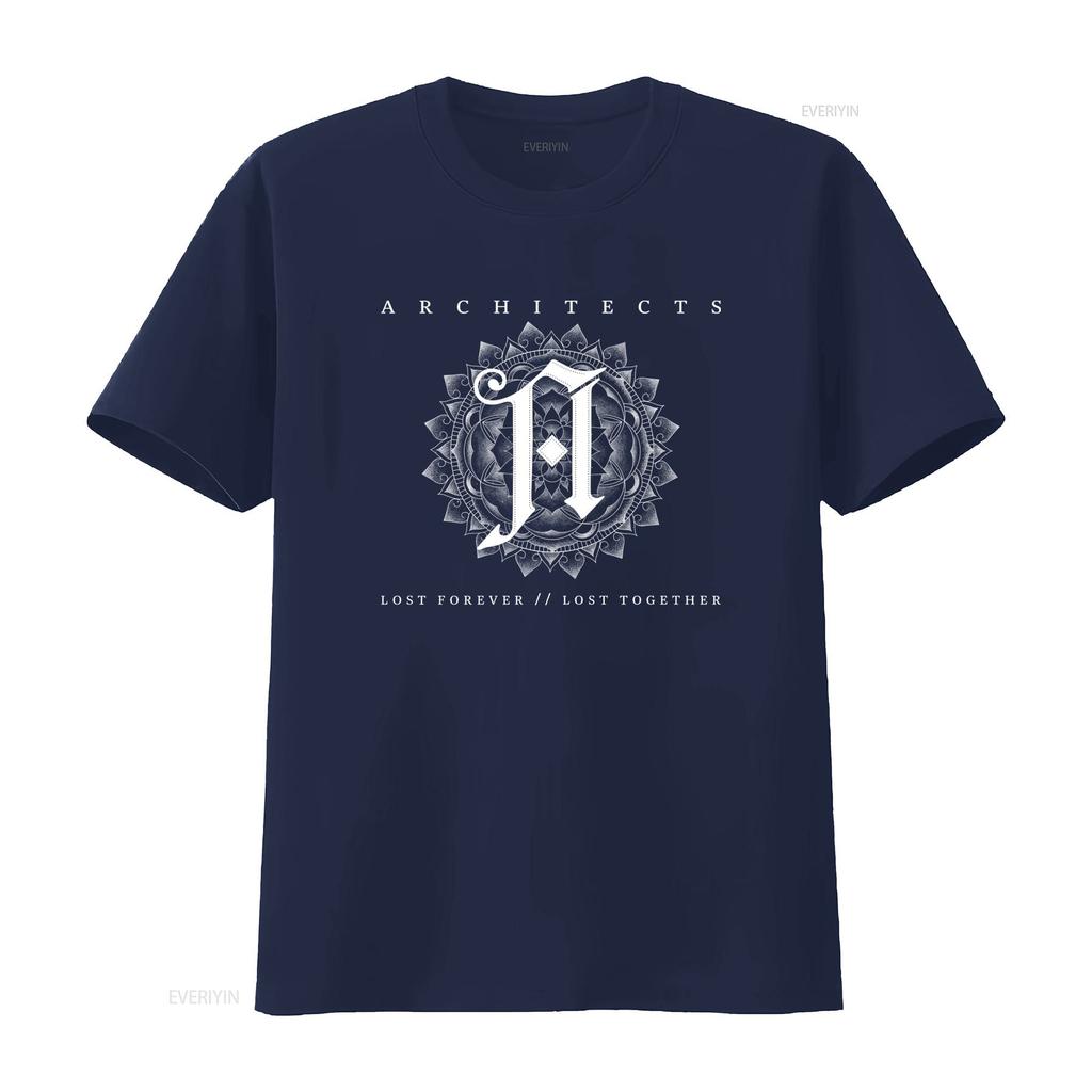 Architects Metalcore Band Lost Forever Together T Shirt Full Size S 5xl Vintage Streetwear Graphic Soft Breathable