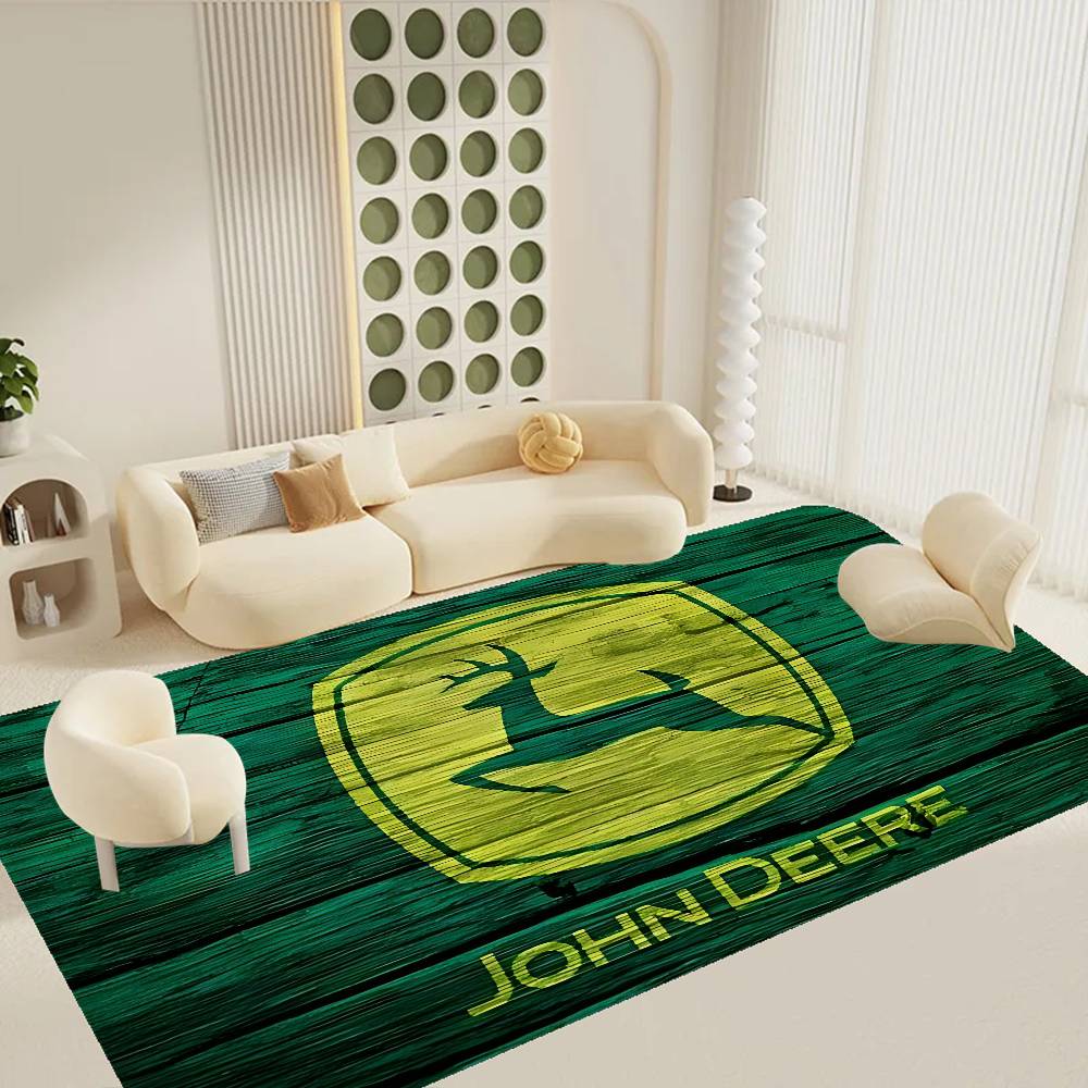 Сельскохозяйственная техника J-John Deere Коврик для ванной Нескользящий Впитывающий воду Длинная полоса Подушка Коврик для спальни Приветственный коврик