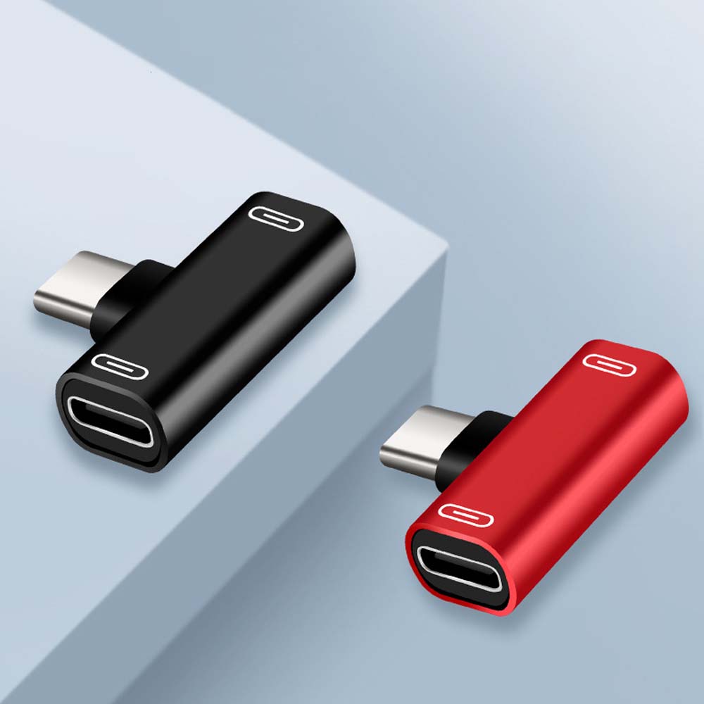 2 in 1 Type C Dual Type C Splitter Type-C Adapter Charger Adapter Headphone Converter Audio Cable