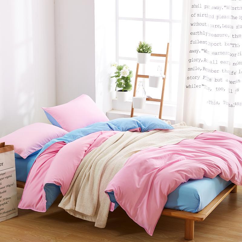Комплект постельного белья для взрослых, стильный пододеяльник, комплект постельного белья из микрофибры, плоское постельное белье